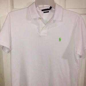 Men’s Polo Ralph Lauren Mesh White SLIM FIT (M)